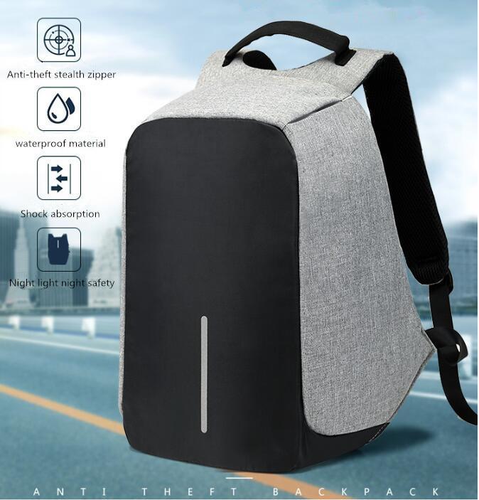 Anti-Theft USB Charging Travel Backpack