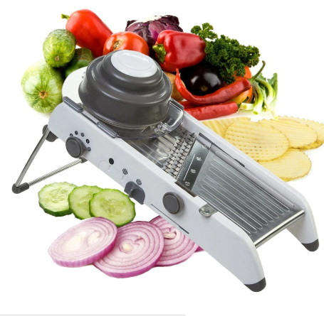 ADJUSTABLE MANDOLINE SLICER PROFESSIONAL GRATER