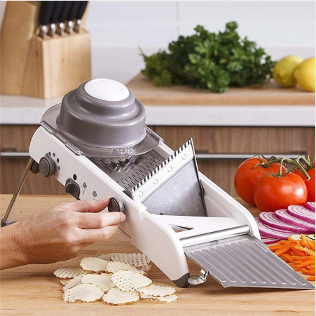 ADJUSTABLE MANDOLINE SLICER PROFESSIONAL GRATER