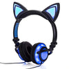 Glowing Cat Ear Headphones