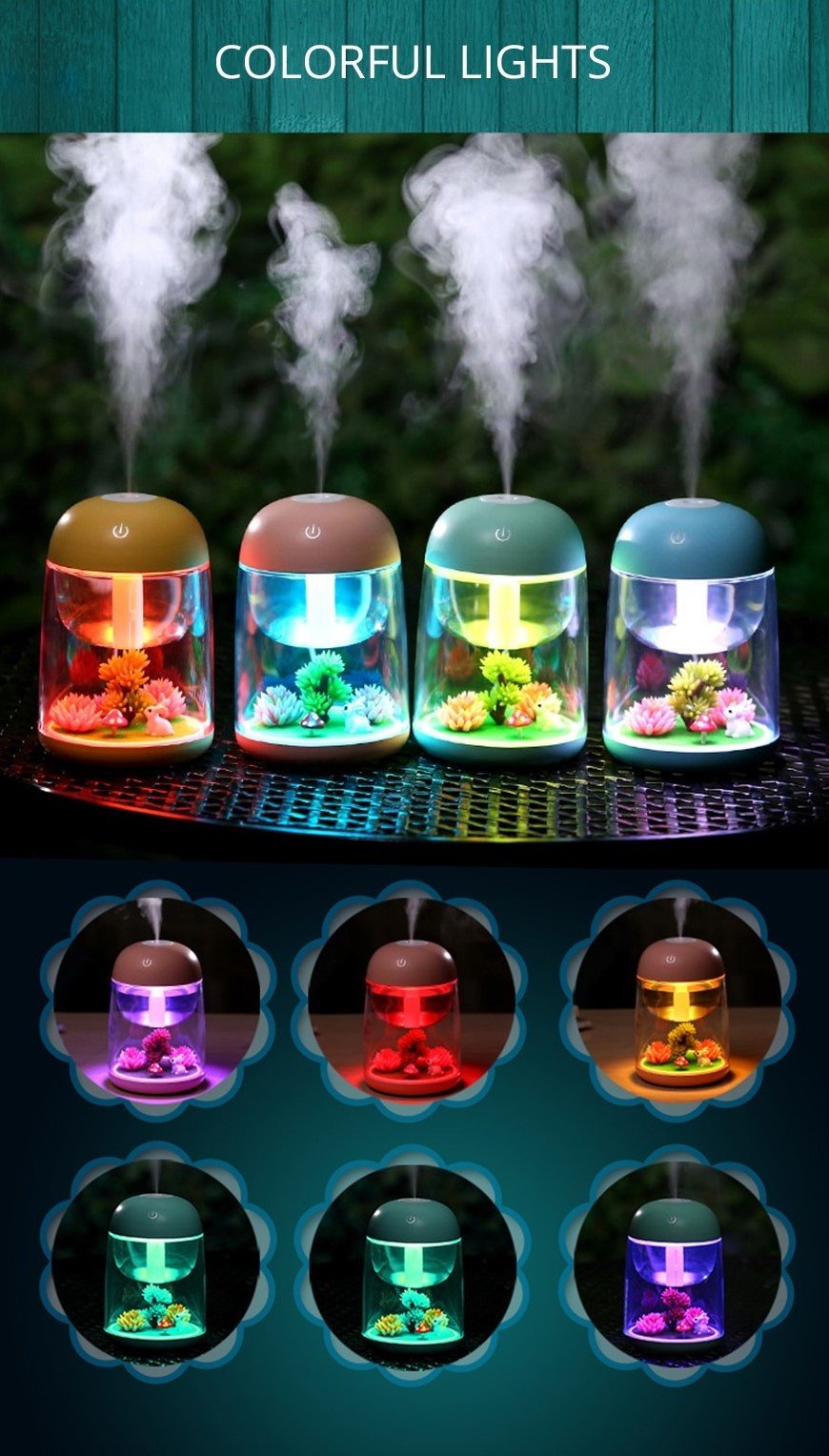 Micro Landscape Air Humidifier