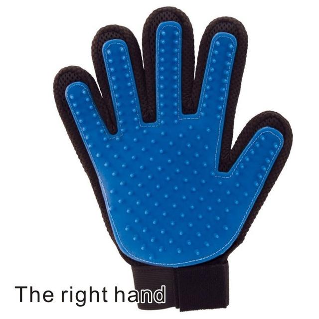 Pet Grooming Dog Glove Cleaning Massage Supply