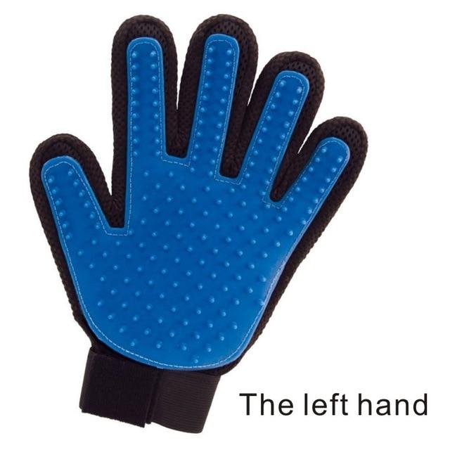 Pet Grooming Dog Glove Cleaning Massage Supply