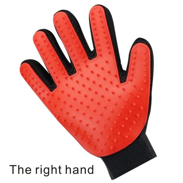 Pet Grooming Dog Glove Cleaning Massage Supply