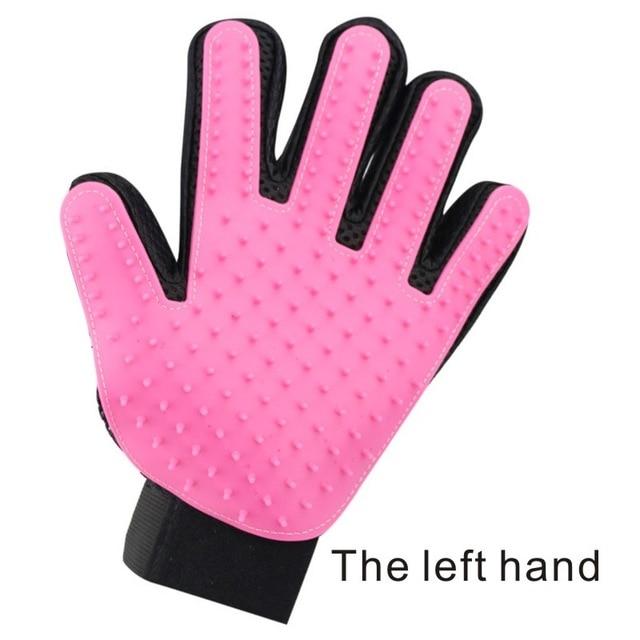 Pet Grooming Dog Glove Cleaning Massage Supply