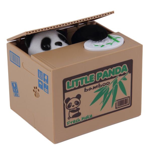 Coin Stealing Panda Piggy Bank