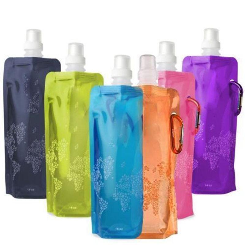 Portable 500ML Folding Water Bottle