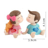 Lovers Couple Chair Figurines Miniatures