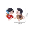 Lovers Couple Chair Figurines Miniatures