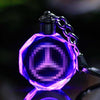 Famous or Custom Car Logo Crystal Crafts With Changing Colorful LED Light