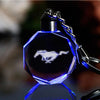 Famous or Custom Car Logo Crystal Crafts With Changing Colorful LED Light